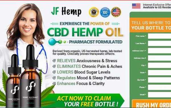 JF Hemp Extract #Anxiety, Stress & Relief Solution
